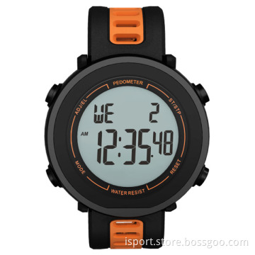 3D Pedometer Watch with Dual Time (W212)